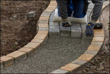 Gartenpflege Brauner Pflasterarbeiten