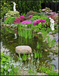 Gartenpflege Brauner Teichbau